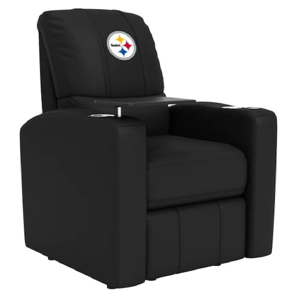 Dreamseat Stealth Power Plus Recliner with Pittsburgh Steelers Primary Logo XZ520823901CDSMHTUSBBLK-PSNFL21040 - main